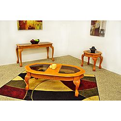 Woodmere Oak Coffee Table Set
