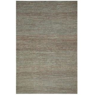 Hand woven Haneul Green Hemp Rug (2 X 3)