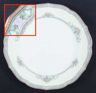 Mikasa Bridal Bouquet Dinner Plate, Fine China Dinnerware   Louis Xv,Bone,Pastel