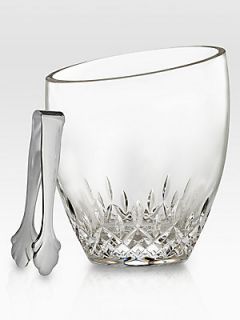 Waterford Lismore Essence Crystal Ice Bucket   Ice Bucket With Tongs