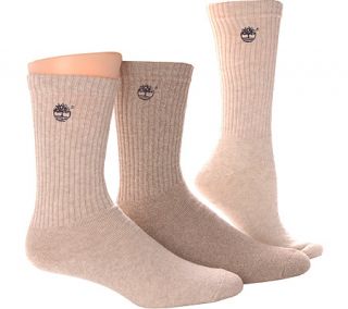 Mens Timberland TM30415 (6 Pairs)   Sand/Khaki/Stone Casual Socks
