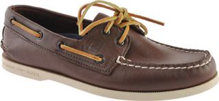 Mens Sperry Top Sider Authentic Original   Classic Brown Moc Toe Shoes