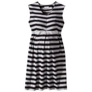 Liz Lange for Target Maternity Sleeveless Dress   Black/Gray S