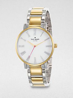 Kate Spade New York Two Tone Watch   Gold Silver