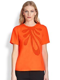 Raoul Taline Tee   Reflector Orange