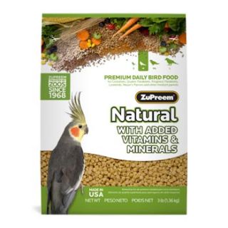 AvianMaintenance Natural Bird Diet for Cockatiels, 2.5 lbs.