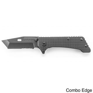 Schrade Sch302 Series Titanium Coated Foldable Knife (StainlessOverall length 8.6 inchesBlade length 3.7 inches Weight 10.6 ouncesBefore purchasing this product, please familiarize yourself with the appropriate state and local regulations by contacting