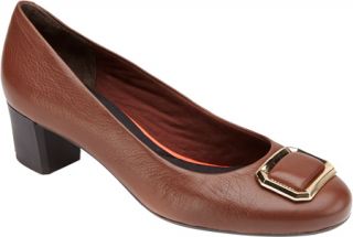 Womens Rockport Total Motion 45mm Buckle Pump   Noce Leather Ornamented Shoes