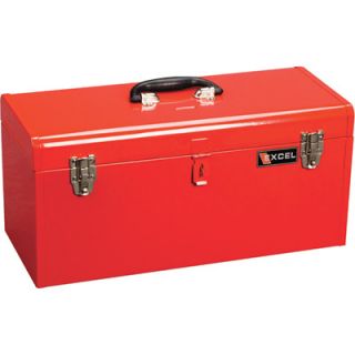 Excel Portable Toolbox with Tray, Model# TB140 RED