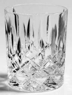 Gorham Lady Anne Signature Double Old Fashioned   Clear,Vertical&Cross Cuts,Mult
