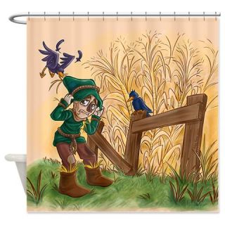 Scarecrow vs. Crows Shower Curtain  Use code FREECART at Checkout
