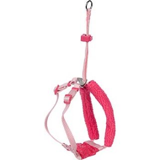 Pink Non Pull Mesh Dog Harness, Large