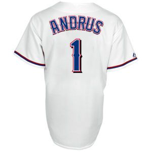 Texas Rangers Elvis Andrus Majestic MLB Player Replica Jersey