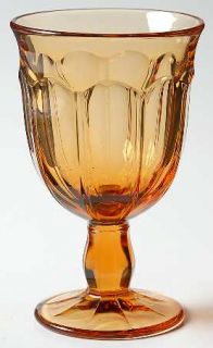 Noritake Provincial Amber Wine Glass   Golden Amber