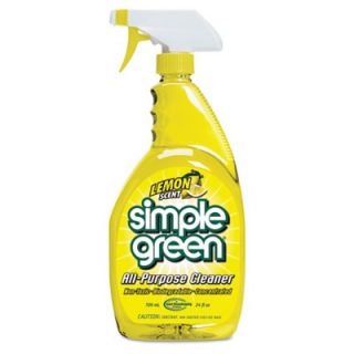 Simple Green Lemon Scented All Purpose Cleaner, 24 Ounce (12 Pack)
