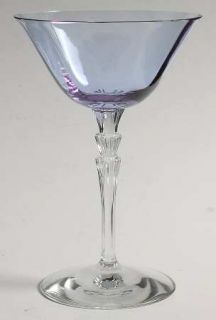 Fostoria 5099/5299 Wisteria Champagne/Tall Sherbet   Lavender Bowl
