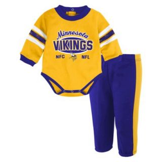 NFL Infant Carpri Pants 0 3 M Vikings