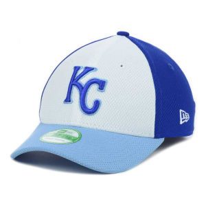 Kansas City Royals New Era MLB Kids Diamond Era White Front 39THIRTY Cap