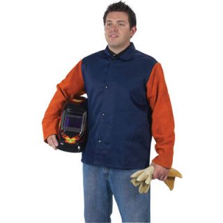 Steiner Heavy Duty Cotton Jacket w/Leather Sleeves   XL, Model# 12603