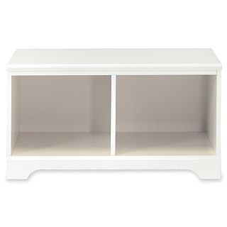 Create Your Space 2 Storage Cubby, White