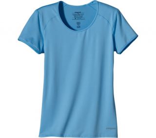 Womens Patagonia Capilene® 1 Stretch T Shirt   Sky Short Sleeve Shirts
