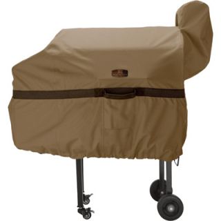 Classic Accessories Pellet Grill Cover   Tan, Fits Large Pellet Grills up to