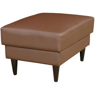 Cool Faux Leather Ottoman