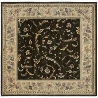 Nourison Hand tufted Versailles Palace Olive Rug (8 X 8) Square