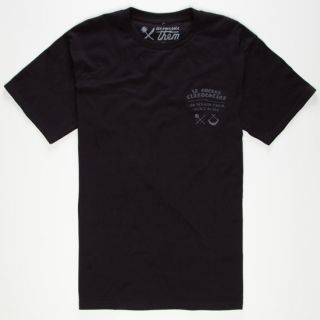 Black Scale La Guerra Mens T Shirt Black In Sizes Xx Large, Smal