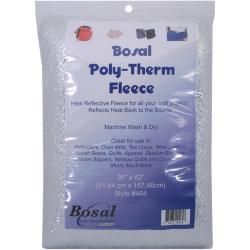 Bosal Poly therm Heat Reflective Silver Fleece
