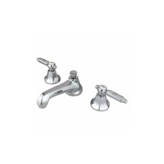 Elements of Design ES4461GL Universal Two Handle Widespread Lavatory Faucet