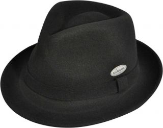 Mens Kangol Lite Felt Hiro Trilby   Black Hats