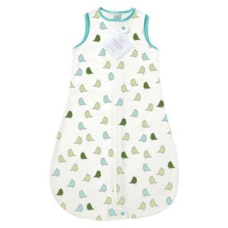Swaddle Designs Lightweight Cotton zzZipMe Sack   SeaCrystal Little Chickies