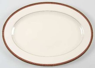 Lenox China Monroe 16 Oval Serving Platter, Fine China Dinnerware   Presidentia
