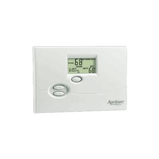 Aprilaire 8348 Thermostat, Digital NonProgrammable Battery Powered Thermostat Heat/Cool Multistage