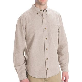 Woolrich Sportsman Chamois Shirt   Long Sleeve (For Men)   OLIVE HEATHER (3XL )