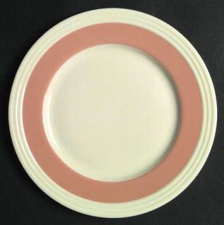 Lenox China Three Step Coral Dinner Plate, Fine China Dinnerware   Coral Band On