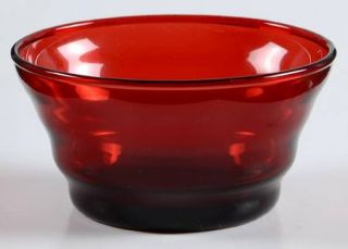 Anchor Hocking Whirly Twirly Royal Ruby Small Fruit/Dessert Bowl   Ruby Red,Pitc