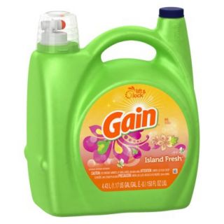 Gain Island Fresh Liquid Laundry Detergent   150 oz
