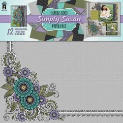 Hot Off The Press Paper Pack 12 X12 12/sheets  Simply Susan