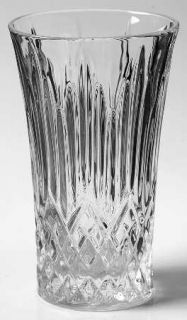 Fostoria Bennington Highball Glass   Stem #Be04, Cut Vertical/Criss Cross