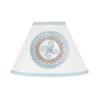 Sweet Jojo Designs Hayden Lamp Shade (Taupe/ blue/ whiteThe digital images we display have the most accurate color possible. However, due to differences in computer monitors, we cannot be responsible for variations in color between the actual product and 