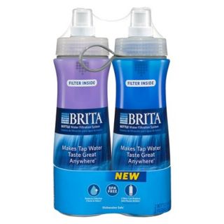 Brita Bottle   Dark Blue/Purple (2pk)