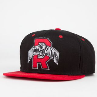Ohio Rock Mens Snapback Hat Black/Red One Size For Men 211565126