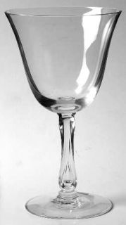 Fostoria Petite Water Goblet   Stem #6085, Plain