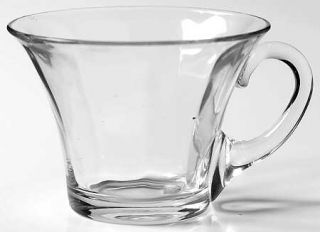 Heisey 1209 Clear Punch Cup   Line #1209, Wide Optic Panel, Clear