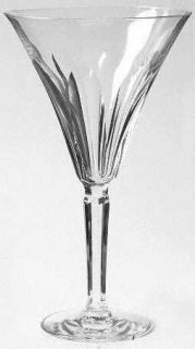 Waterford Clodagh Water Goblet   Clear, Cut Panels, Flared Bowl