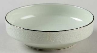 Noritake Honor Green Fruit/Dessert (Sauce) Bowl, Fine China Dinnerware   White E