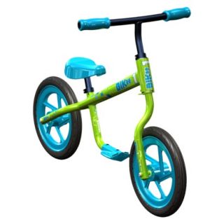 Trikke Bikee 1 Kids Balance Bike   Blue/Green