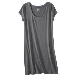 Mossimo Supply Co. Juniors T Shirt Dress   Dark Gray XXL